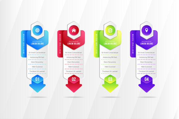 Business Infographic Choice Button Hexagon: A Dynamic Design Element for Modern Visual Communication