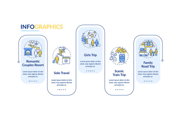 Winter Trip Ideas Infographic Design for Creative Projects